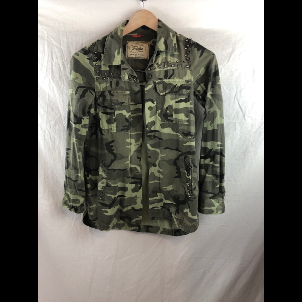 Zara Trafaluc camo jacket